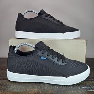 Vessi Weekend 1.5 Sneaker Womens Size 11 Waterproof Shoes Asphalt Black White